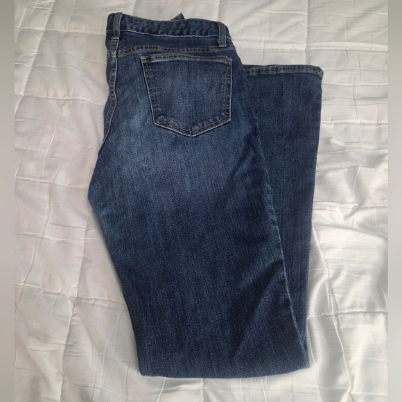 Old Navy Denim - Old Navy Women's Dreamer Boot Cut Jeans - Dark Blue